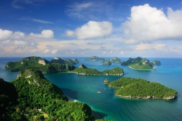 Keindahan Taman Nasional Mu Ko Ang Thong di Thailand